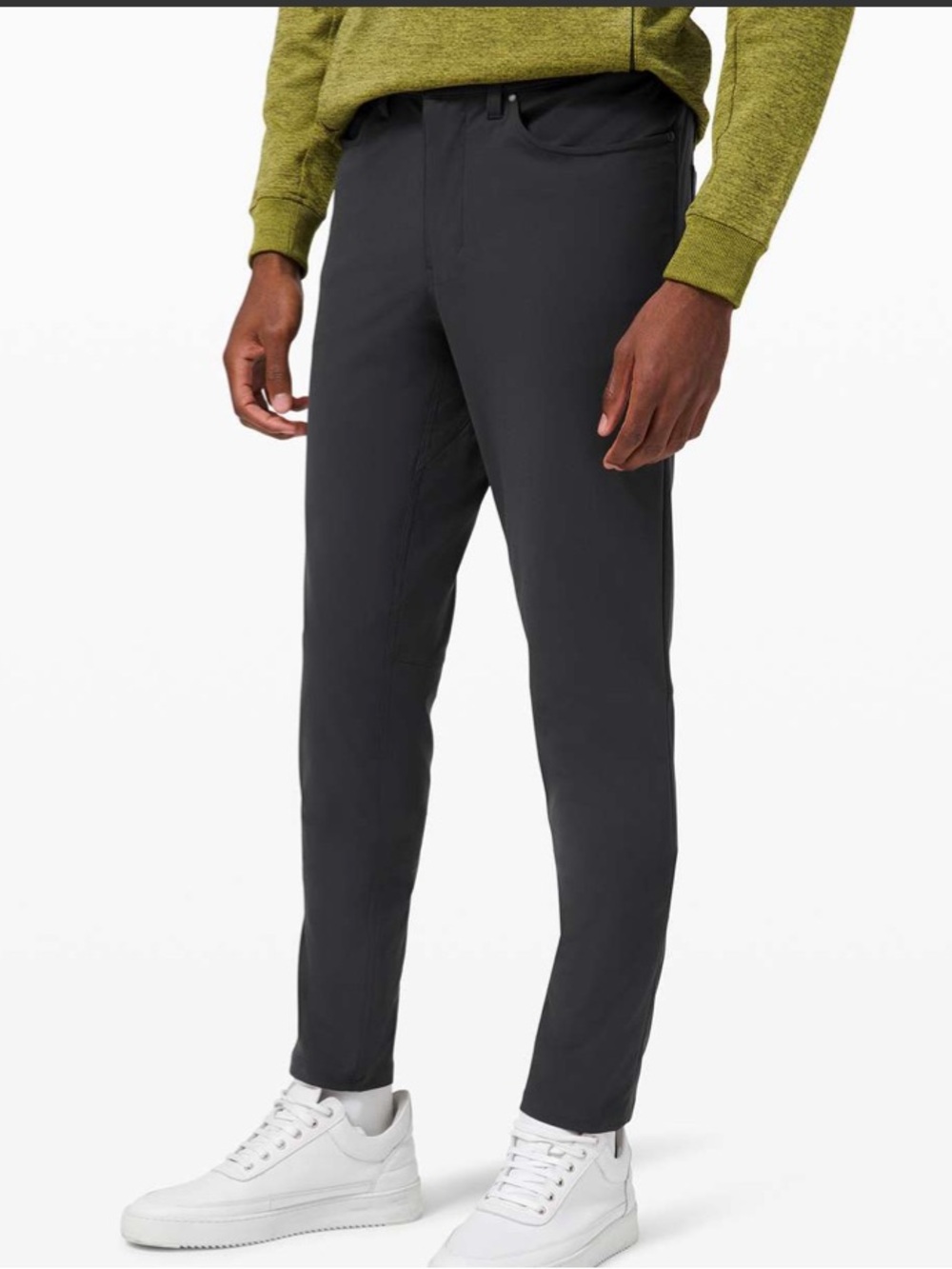 Lululemon ABC Pant Skinny Warpstreme Dark Gray Size 30x32
